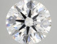 5.17-Carat Round Lab Grown Diamond