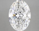 5.05-Carat Oval Lab Grown Diamond