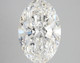 5.26-Carat Oval Lab Grown Diamond
