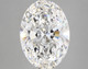 5.42-Carat Oval Lab Grown Diamond