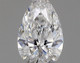 0.38-Carat Pear Lab Grown Diamond