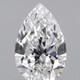 0.74-Carat Pear Lab Grown Diamond