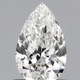 0.66-Carat Pear Lab Grown Diamond