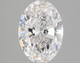 3.17-Carat Oval Lab Grown Diamond
