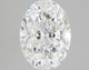 3.21-Carat Oval Lab Grown Diamond