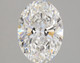 3.31-Carat Oval Lab Grown Diamond