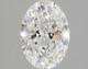 3.2-Carat Oval Lab Grown Diamond
