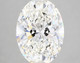 3.43-Carat Oval Lab Grown Diamond