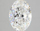 3.14-Carat Oval Lab Grown Diamond