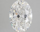 3.16-Carat Oval Lab Grown Diamond