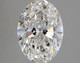 3.42-Carat Oval Lab Grown Diamond