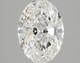 3.33-Carat Oval Lab Grown Diamond