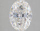 3.29-Carat Oval Lab Grown Diamond