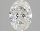 3.28-Carat Oval Lab Grown Diamond