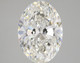 5.19-Carat Oval Lab Grown Diamond
