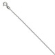 3 Ct Pear Shape Solitaire Moissanite Pendant 14k White Gold Womens Necklace