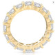 5Ct Diamond Eternity Ring Lab Grown 14k Yellow Gold 5Ct Diamond Eternity Ring Lab Grown 14k Yellow Gold
