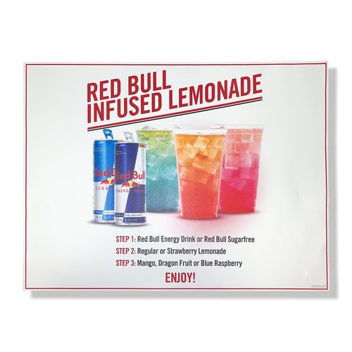 Red Bull Lemonade Beverage Merchandiser