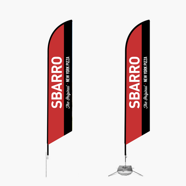 10.5' Feather Angled Flag