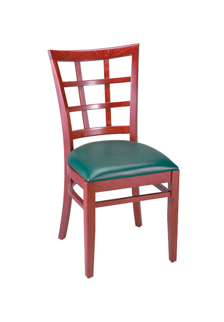 G&A Seating 4650 Checker Back Wood Chair