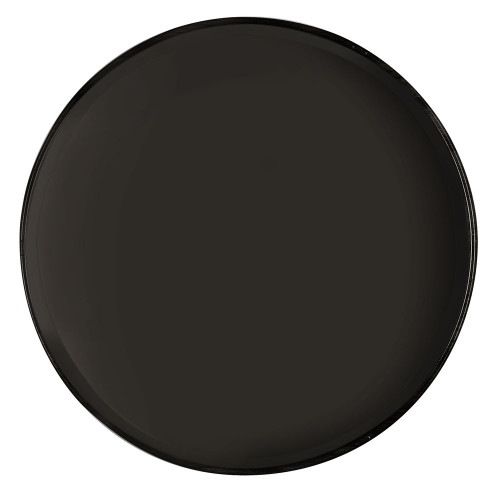 Cambro 1600CT110 Black Camtread Non-Skid Serving Tray 16" - 1600GR-B
