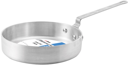 Winco ASET-3 3 Qt. Heavy Duty Aluminum Saute Pan - SAUTE3