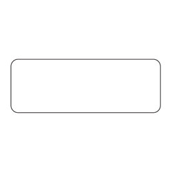 Service Ideas MT1 Magnetic Flavor Tag, Blank - MT1