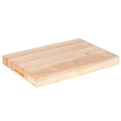Winco WCB-1218 12" x 18" Wood Cutting Board - WCB1218