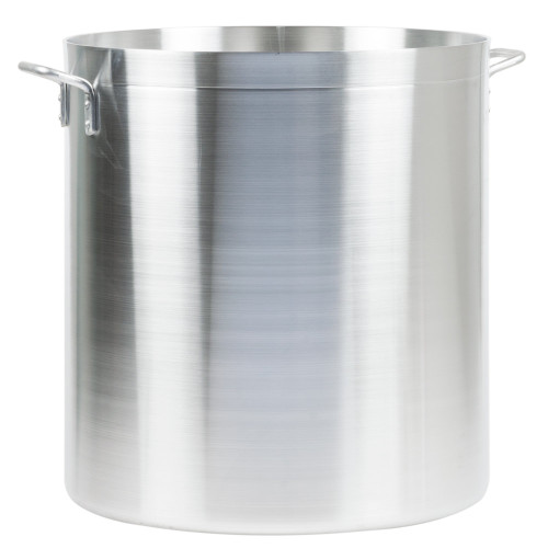 Winco ALHP-120 120 Qt. Heavy Weight Aluminum Stock Pot - STOCK120HD