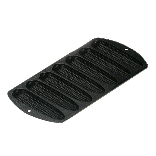 Lodge L27C3 Pre-Seasoned Cast Iron Cornstick Pan with 7 Impressions