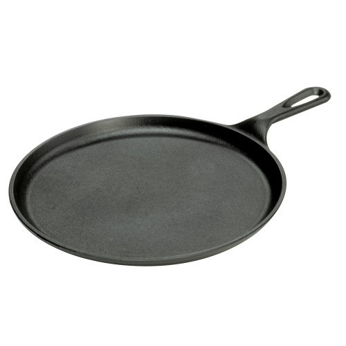 Lodge L90G3 10 1/2" Pre-Seasoned Cast Iron Griddle