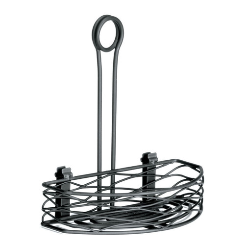 Tablecraft BK167912 Artisan Versa Rack 5 3/4" Half Condiment Caddy