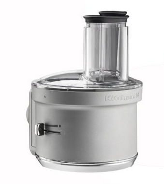KitchenAid KSM2FPA Food Processor with Commercial Style Dicing Kit, Silver