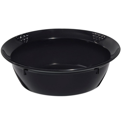 GET BB-105-3-BK 3 Qt. Black Sonoma Melamine Bowl - BB1053