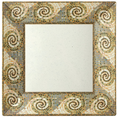 GET ML-102-MO Mosaic 6" Square Plate - ML102MO