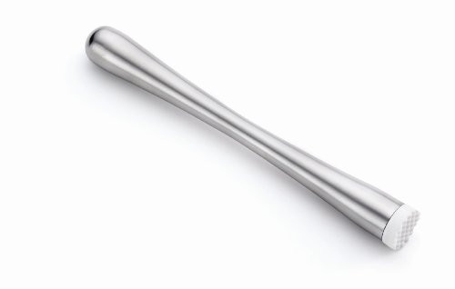 Tablecraft H4258 Stainless Steel Muddler With Plastic Tip