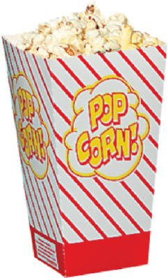 Gold Medal 2066 Popcorn Box 500 - .8 oz Capacity