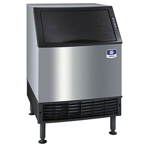 Manitowoc UDF0140A NEO 26" Air Cooled Undercounter Dice Cube Ice Machine with 90 lb. Bin - 115V, 135 lb.