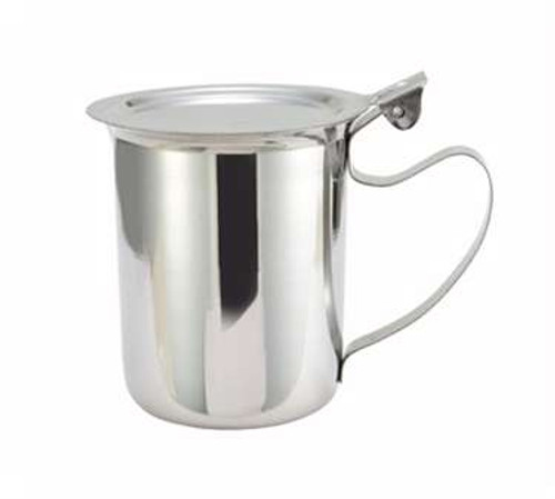 Winco SCT-10F 10 oz. Stainless Stee Stackable Teapot/Creamer - CAP89