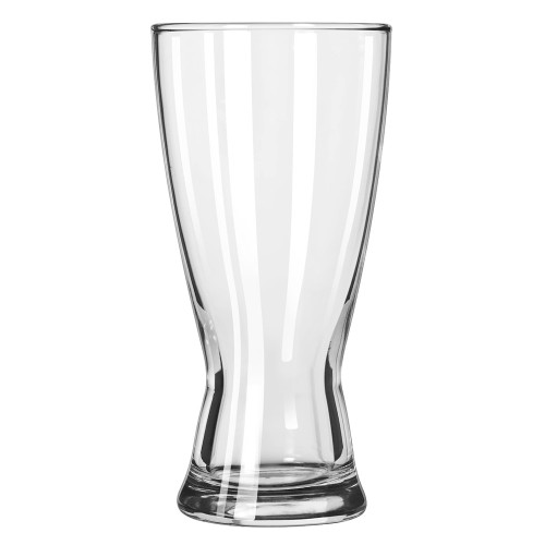 Libbey 183 15 oz. Hourglass Pilsner Glass - L183