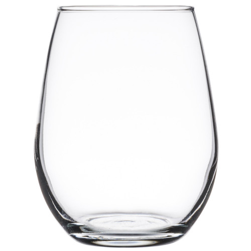 Libbey 217 12 oz. Stemless White Wine Glass - 12 / Case - L217