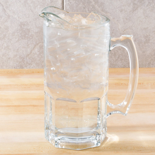 Libbey 5263 Gibraltar 1 Liter Glass Pitcher - L5263