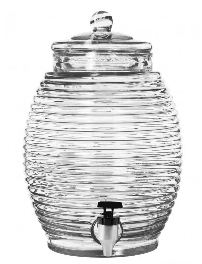 Libbey 92165 2.9 gal Beehive Dispenser with Lid - L92165