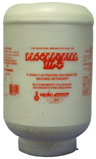 Epic Industries EC379C Blockbuster III Pot/Pan Detergent - Four 9 Lb Cans / Cs - ZURE