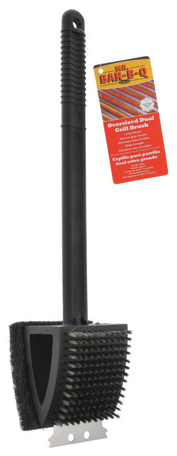 Mr. Bar-B-Q 06066SSX Oversized Dual Grill Brush