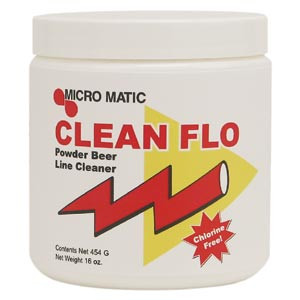 Micro Matic CFP1 Beer Line Cleaner Powder - 16 oz