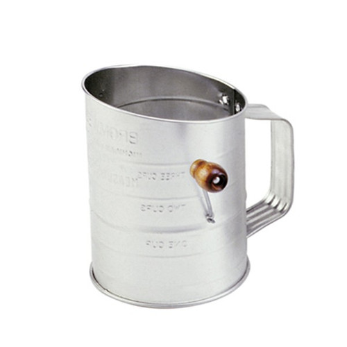 Norpro 136 3 Cup Stainless Steel Rotary Sifter