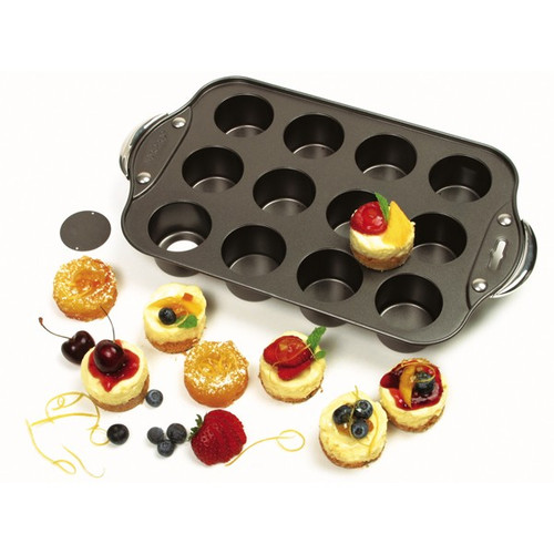Norpro 3919 Mini Cheesecake Pan, 12 Count