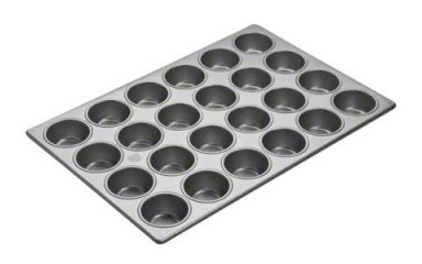 Focus Foodservice 24 (3.8 oz) Cup Cupcake Pan (905525)