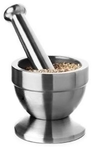 Focus Foodservice Stainless Steel Mortar and Pestle- Amco Houseworks (8395)